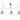 Lámpara colgante Keter Lighting Luna 3L E27 H 180,0 cm