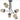 Onli Lighting Maida 5L Plafón E14 Al. 75cm