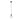 Lámpara colgante Keter Lighting Ruben 1L E27 H 120,0 cm