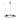 Zumaline Orbit 5L Lámpara colgante E27 metal negro
