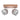 Ball Wood Plafón incl.2xGU10 5.5W LED Roble aceitado / Satinado / Cromo