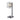Schuller ECLIPSE 1L lámpara de mesa Al. 34cm, cromo