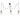 Lámpara colgante Keter Lighting Ruben 3L E27 H 180,0 cm