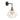 Lámpara de pared Keter Lighting Como 1L E27 H 30,0 cm