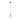 Lámpara colgante Keter Lighting Como 1L E27 H 120,0 cm