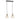 Lámpara colgante lineal Keter Lighting Como 2L E27 H 120,0 cm