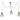 Lámpara colgante Atwood 3L de Keter Lighting, E27, altura 180 cm
