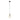 Keter Lighting Taho 1L Lámpara colgante E27 Al. 120.0cm