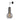 Aplique de pared Kaja Arvi Negro 1L E27 H 60,0cm