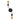 Aplique de pared Kaja Skadi 2L E27 H 42,0 cm