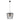 Lámpara colgante Kaja Soul Black 1L E27 H 95,0cm