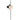 Kaja Vela 1L aplique de pared E14 Al. 63.0cm