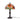 Lámpara de mesa Tiffany Kaja Sunflower 1L E27 H 45,0 cm