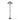 Lámpara de pie Kaja Rose 2L E27 H 150,0 cm