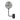 Aplique de pared Kaja Greta 1L G9 H 28,0 cm