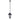 Lámpara colgante de exterior Kaja Standard 1L E27 Al. 84,0cm