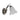 Candellux Antiqa 1L aplique de pared E27 Al. 28cm