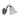 Candellux Antiqa 1L aplique de pared E27 Al. 28cm