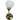 Candellux Barba 1L aplique de pared E14 Al. 28cm