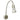 Candellux Arena 1L pared decorativa E14 Al. 31cm