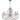 Candellux Aurora 8L lámpara de araña E14 P 73cm