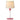 Lámpara de mesa Candellux Bebe 1L E27 Al. 35cm