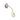 Aplique de pared Candellux Arm 1L Al. 22cm