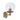 Candellux Ballet 1L aplique de pared E27 Al. 20cm