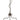 Candellux Ballet 3L lámpara de araña E27 P 45cm