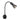 Candellux Arena 1L pared decorativa E14 Al. 31cm