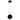Maxlight Sunset 1L Lámpara colgante LED negro