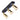 Riel de iluminación TOP metal negro GU10 3 lámpara