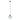 Lámpara colgante Keter Lighting Bento 1L E27 H 110,0 cm