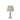 Schuller MERCURY Lámpara de mesa 1L Al. 39cm, cromo