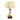 Schuller DECO lámpara de mesa 1L Al. 64cm, oro E27