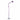 Jerona Pie 1xE27 40W Morado/Cromo