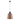 Lámpara colgante Keter Lighting Ivo 1L E27 H 110,0 cm