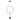 Lámpara colgante VK Leading Light (VK/04400/B/W) LED