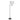 Steinhauer Rod 2L lámpara de pie blanco lino LED/E27, Al. 130cm