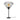 Britop Lighting Raquelle lámpara de mesa 1L E27 negro Al. 51cm