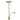 Mexlite Biron Lámpara de pie 2L bronce LED, Al. 180cm