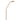 Mexlite Biron Lámpara de pie 1L bronce LED, Al. 160cm