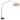 Steinhauer Sparkled Light 1L lámpara de pie madera clara E27, P 60cm