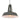 Mexlite Eden 1L Lámpara colgante gris metal E27, D 42cm