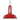 Mexlite Eden 1L lámpara colgante metal rojo E27, D 42cm