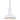 Mexlite Eden Lámpara colgante 1L metal blanco E27, D 42cm