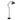 Steinhauer Brooklyn 1L lámpara de pie metal acero E27, Al. 194cm
