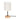 Britop Lighting Boho Lámpara de mesa 1L E27, Al. 29cm
