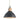 Mexlite Emile 1L lámpara colgante negro E27, P 38cm