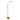 Steinhauer Zenith 1L lámpara de pie bronce LED, Al. 144cm